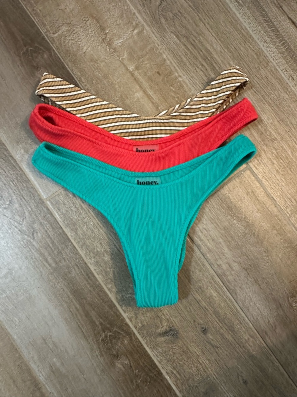 HoneySwim Cheeky Bikini Bottoms - MULTIPLE COLORS